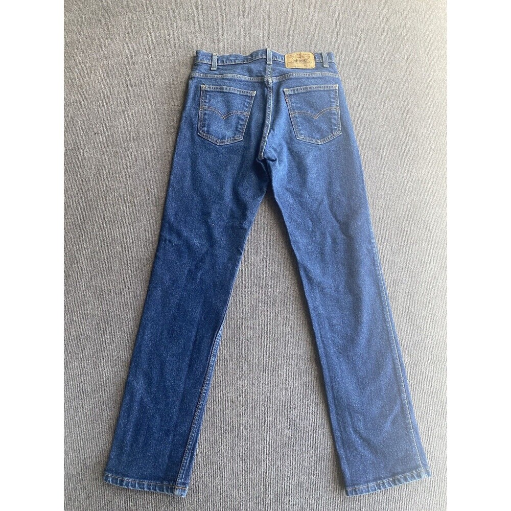 Vintage Levis Jeans 80s Mens 33x31 Blue Relaxed Tapered Orange Tab Made In USA - Picture 2 of 7